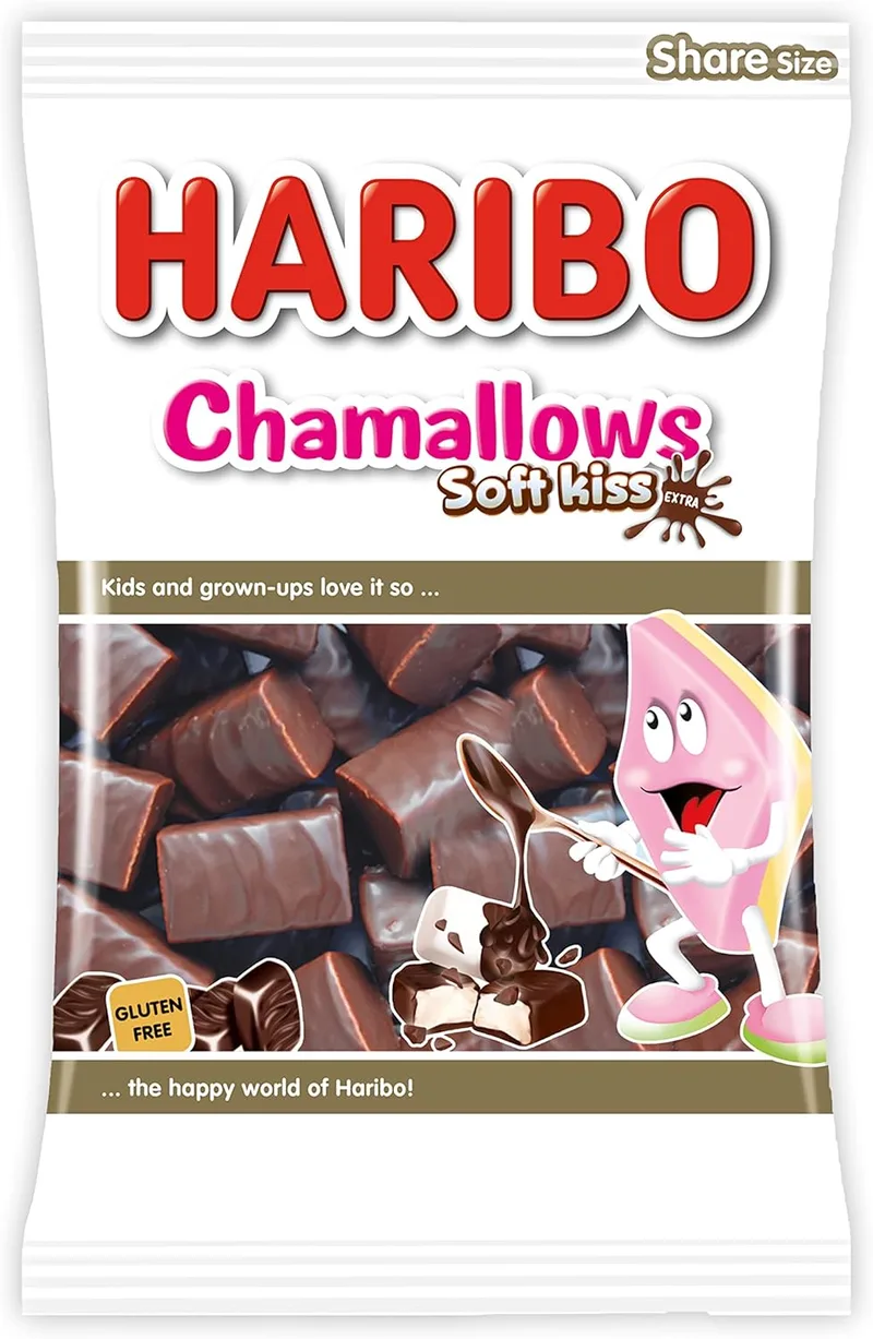 HARIBO ▫️ marshmallows de chocolate saco 175 gr