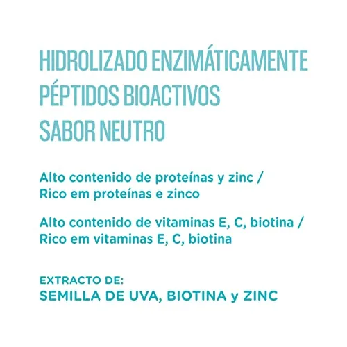 FORTICOLL ▫️ Colagénio para a Pele e o Cabelo em Pó com Biotina, Zinco e Q10, 270 g 6