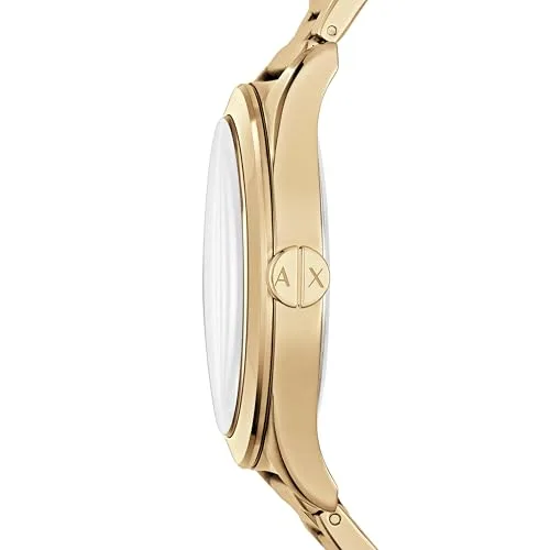 Armani Exchange ▫️ Relógios para homem, movimento de quartzo com data e três funções e caixa de 44 mm com bracelete em aço 2