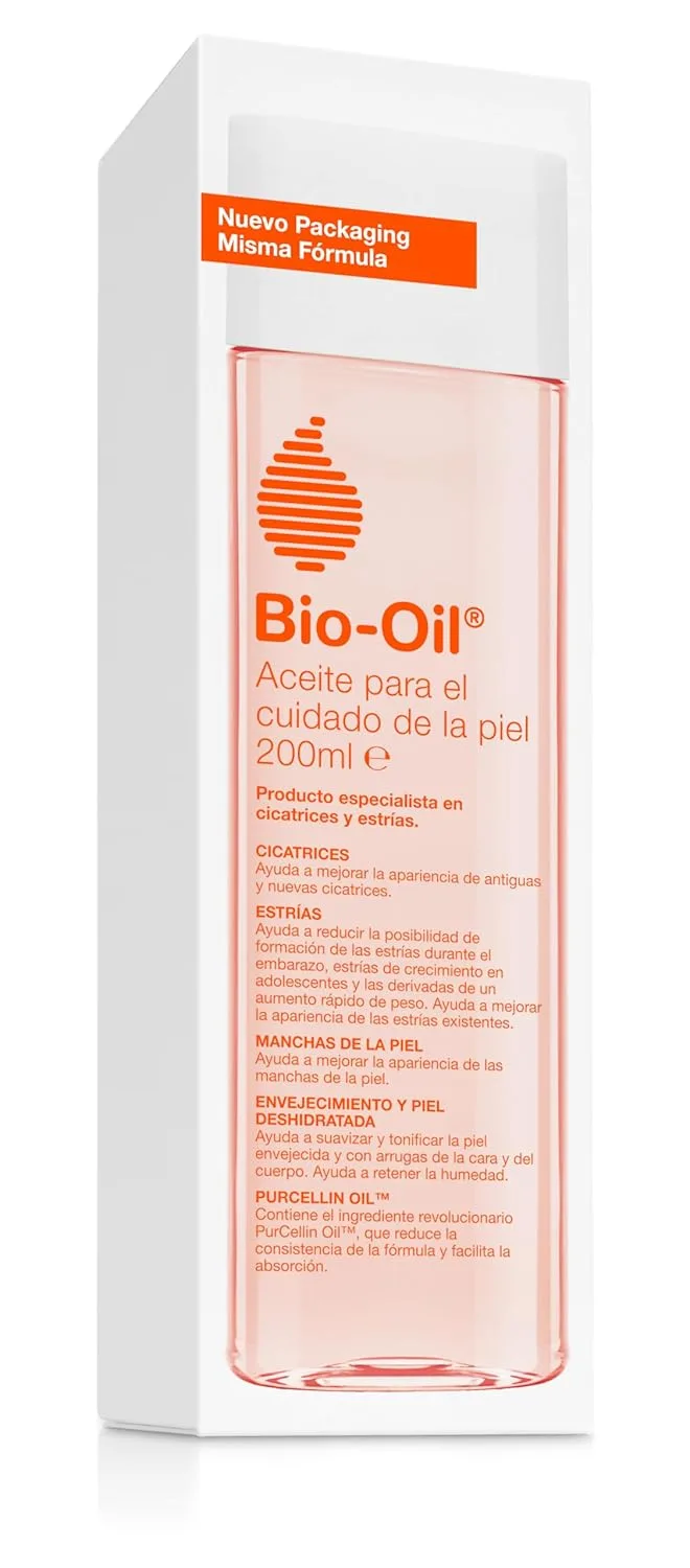 Bio-Oil ▫️ Óleo de cuidado da pele para estrias, cicatrizes e manchas | Tratamento de corpo e rosto | 200 ml