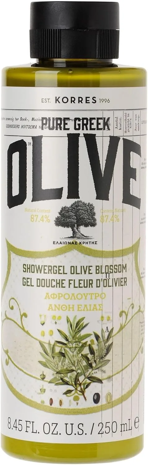 KORRES ▫️ OLIVE Gel de banho Flor de oliveira 250 ml