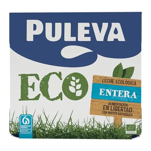 Puleva ▫️ ECO - Leite Integral Biológico - Bem-estar Animal - Embalagem UHT de 6 x 1 L 3