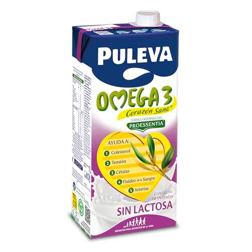 Puleva ▫️ Omega 3 Proessentia® Sem Lactose, embalagem de 1 L – Caixa de 6 litros 3