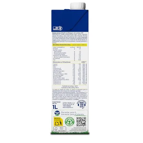 Puleva ▫️ Max Original Leite para Crescimento e Desenvolvimento +3 Anos 1 L (Embalagem de 6) 2