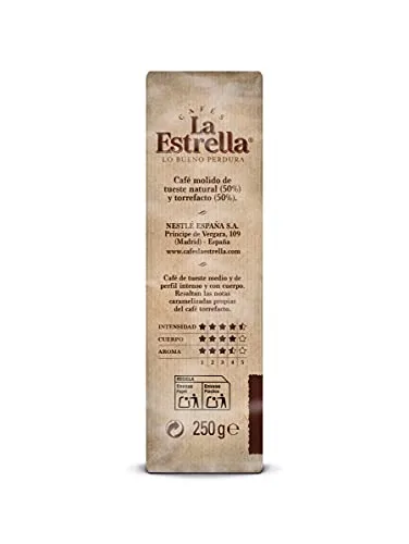 LA ESTRELLA ▫️ Café Moído Mistura Intensa 250 g - 2 embalagens 4
