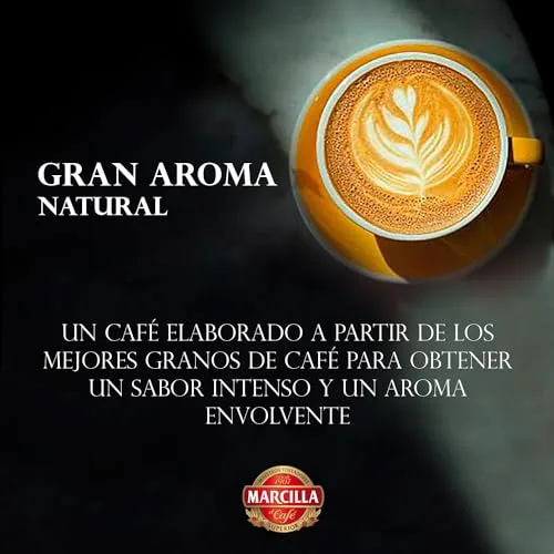 Marcilla ▫️ Café em Grão Gran Aroma | Natural | 500 g 3