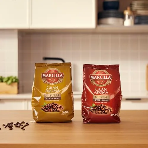 Marcilla ▫️ Café em Grão Gran Aroma | Natural | 500 g 5