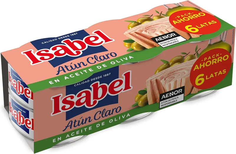Isabel ▫️ Atum Claro em Azeite, 6 x 65 g