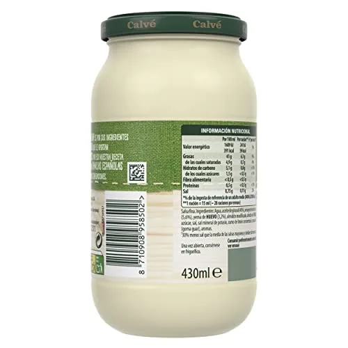 Calvé ▫️ Maionese caseira frasco de 430 ml 4