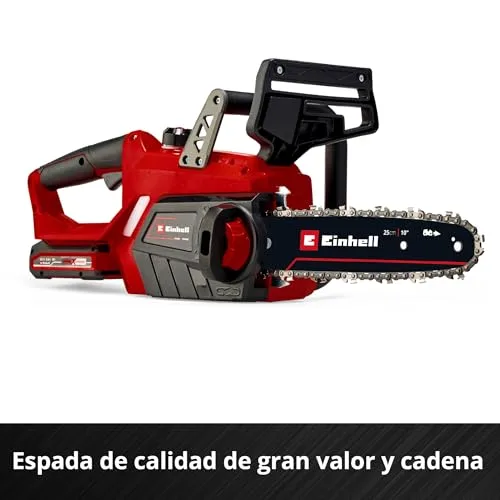 Einhell ▫️ Motosserra a bateria GE-LC 18/25-1 Li Kit (1x 3,0 Ah) 6