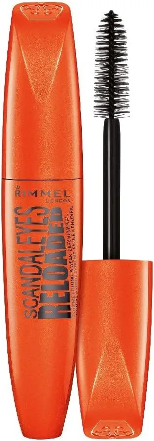 Rimmel London ▫️ Scandaleyes Reloaded Rímel, 001 Preto, 12 ml