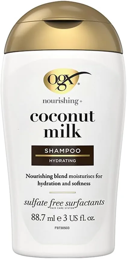 OGX ▫️ Champô nutritivo + leite de coco 3 fl oz