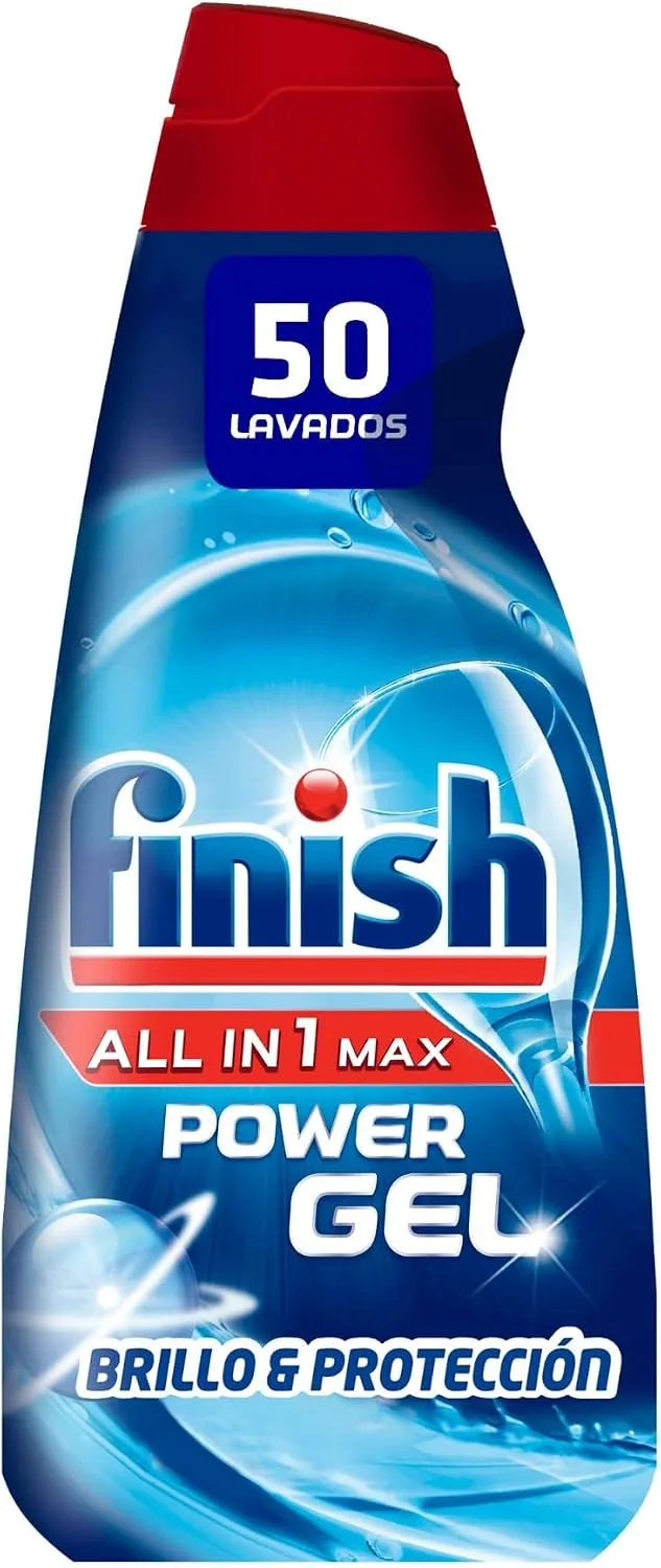 Finish ▫️ Gel All in 1 Max Power para máquina de lavar louça - 50 doses