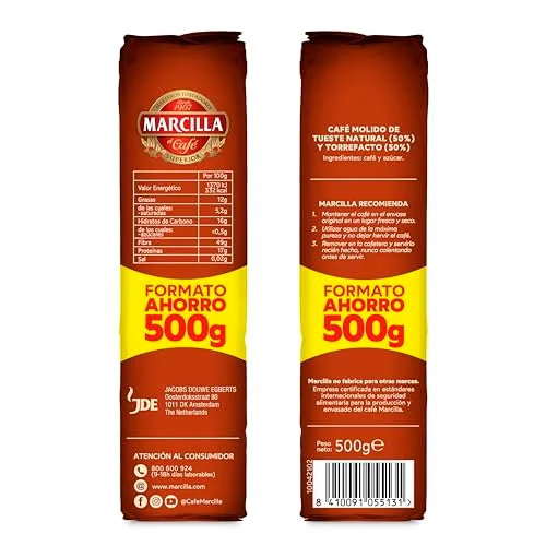 Marcilla ▫️ Café Moído Gran Aroma Mistura | 500 g 3
