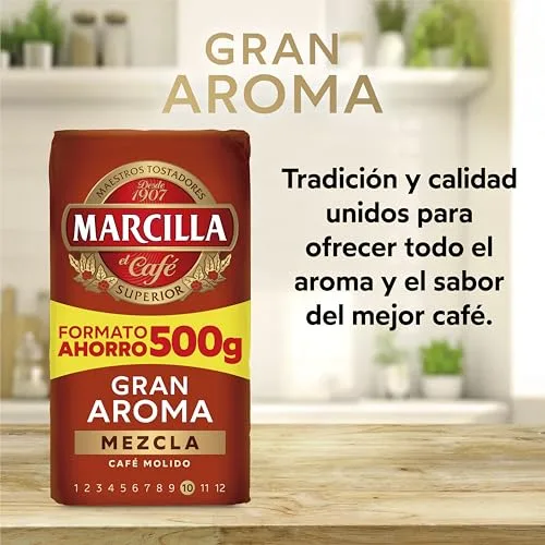 Marcilla ▫️ Café Moído Gran Aroma Mistura | 500 g 6