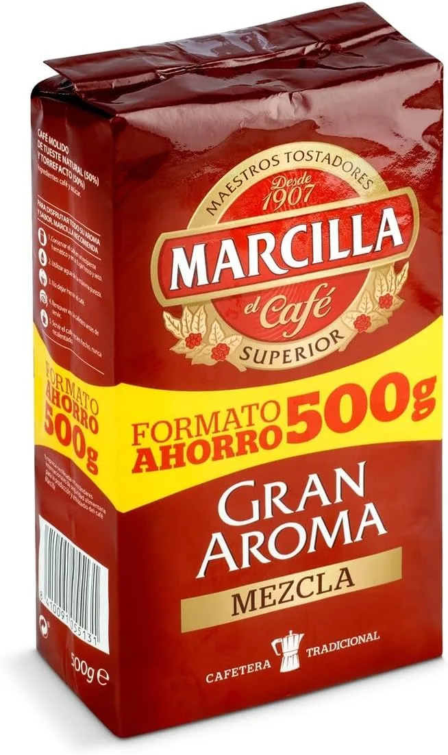 Marcilla ▫️ Gran Aroma Café Moído - Blend - 500g
