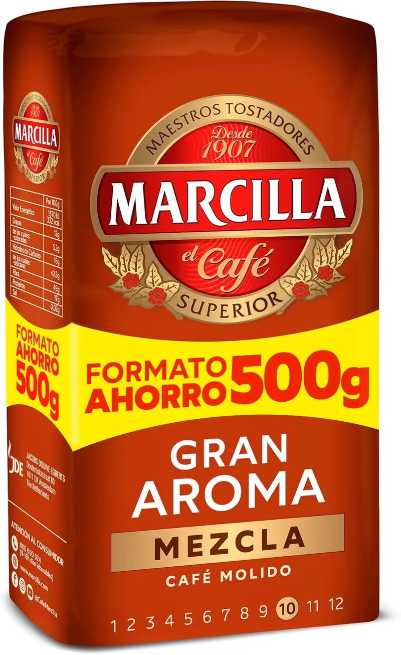 Marcilla ▫️ Café Moído Gran Aroma Mistura | 500 g