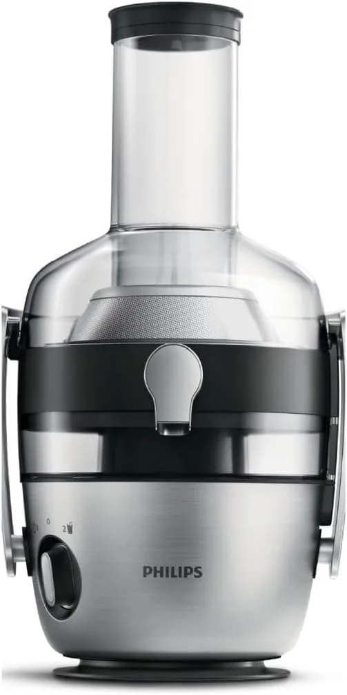 PHILIPS ▫️ Liquidificador Série 3000 – Tubo de alimentação XXL, tecnologia FibreBoost, QuickClean, capacidade de 2 L, motor potente de 1100 W para sumos lisos ou com polpa (HR1921/20)