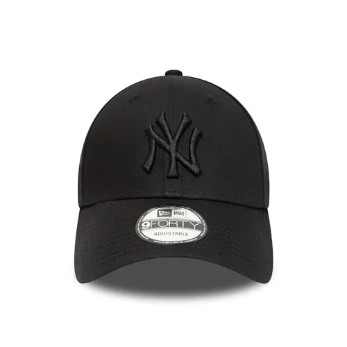 New Era ▫️ Boné ERA MLB League ESS 940 NEYYAN, Unissexo - Adulto, Preto, Tamanho Único 2