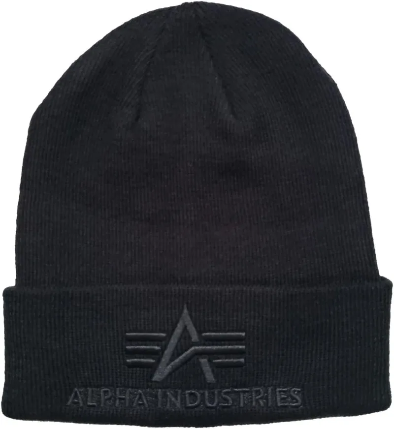 ALPHA INDUSTRIES ▫️ 3D - Chapéu de adulto unissexo