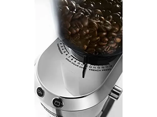 De'Longhi ▫️ Dedica KG520.M - Moedor de café elétrico com moagens 4