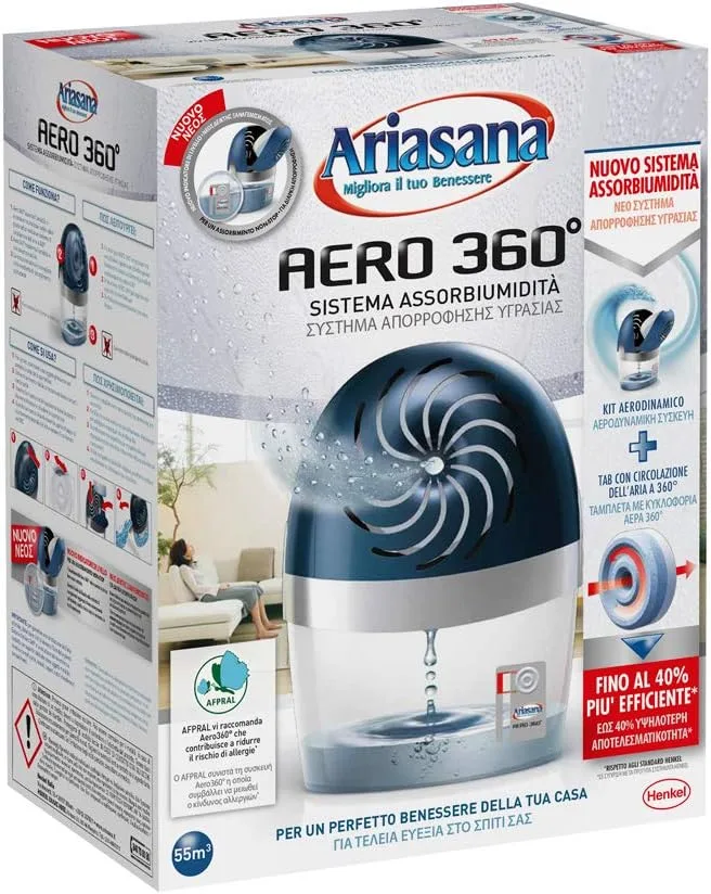 Ariasana ▫️ Desidratante Aero 360 - Kit com 2 recargas de 450 gramas
