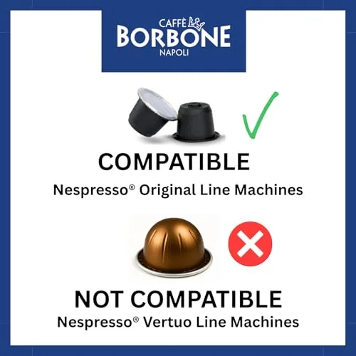 Caffè Borbone ▫️ Respresso, Mistura de Café Dek Descafeinado - 100 cápsulas - Compatíveis com máquinas de café Nespresso®* para uso doméstico 3