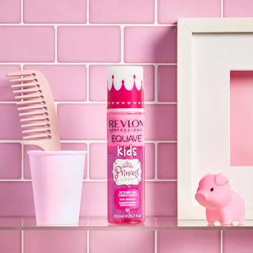 REVLON PROFESSIONAL ▫️ EQUAVE KIDS Princess Look, Condicionador em Spray, Desembaraçante para o cabelo das meninas sem enxaguamento, facilita o penteado, confere brilho e suavidade - Fragrância floral e frutada 200 ml 2
