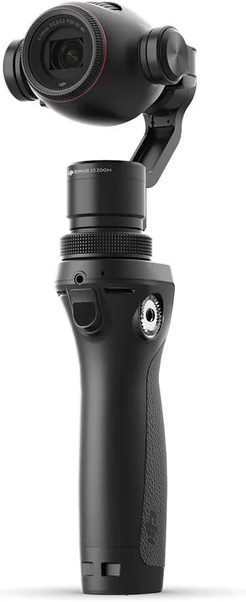 DJI ▫️ Osmo+ - Câmara de 12 MP (4K, CMOS, selfies em movimento, exposição prolongada, função panorâmica, zoom integrado) cor preta