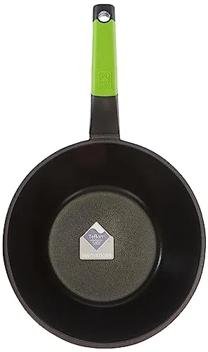 BRA ▫️ Prior | Wok com pega de 24 cm, alumínio fundido antiaderente 3