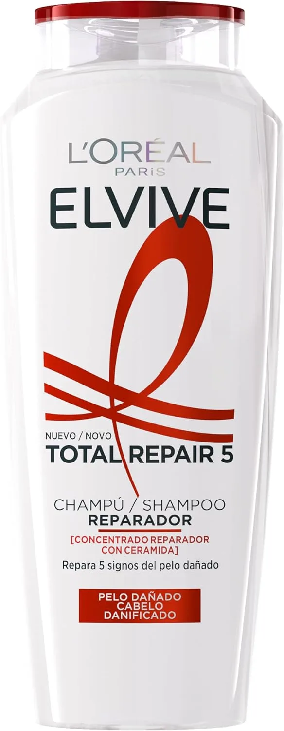L'Oreal Paris ▫️ L'Oréal Paris Elvive Champô Total Repair 5, 400 ml