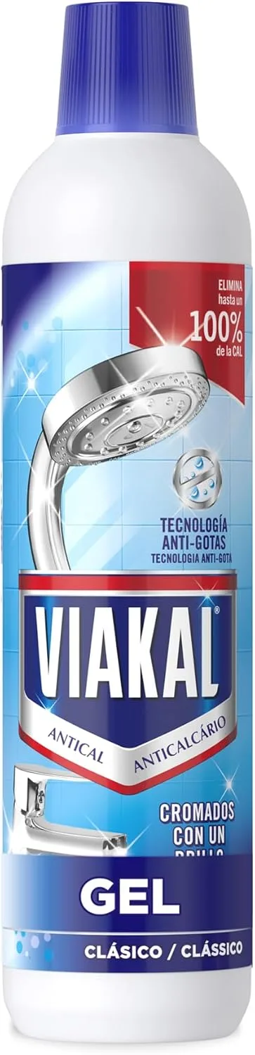 VIAKAL ▫️ Clásico Líquido Descalcificante para Casa de Banho e Cozinha 750 ml