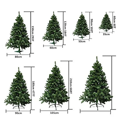 SOLAGUA NAVIDAD ▫️ SOLAGUA Árvore de Natal Artificial com Efeito Brilhante, Árvores com Folhas de Espumilão, de 120 cm a 210 cm, de Primeira Qualidade, com Aspecto Super Natural e Suporte Metálico.(Branco Brilhante, 180 cm, 477 ramos) 5