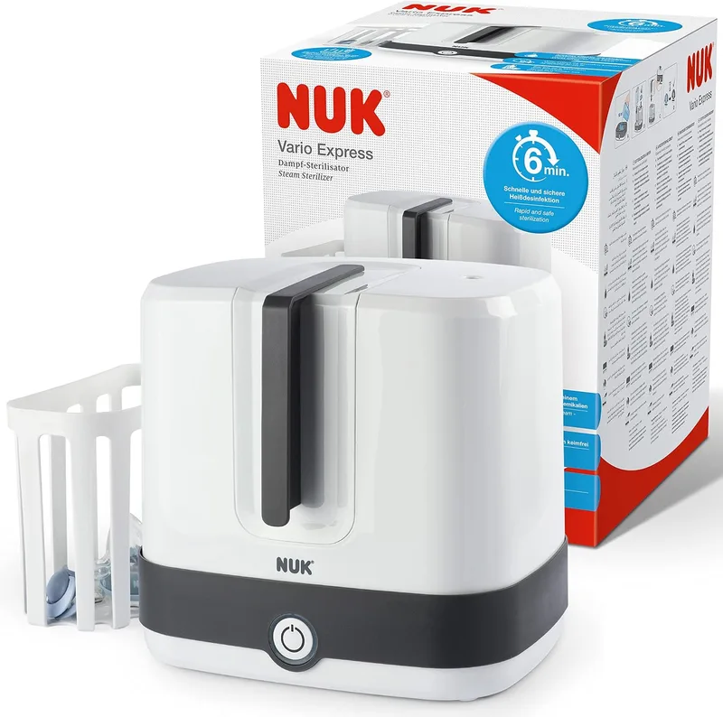 NUK ▫️ Esterilizador elétrico de biberões e acessórios
