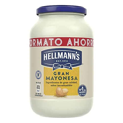 Hellmann's ▫️ Gran Maionese, Frasco de 825 ml - Embalagem de 2 4