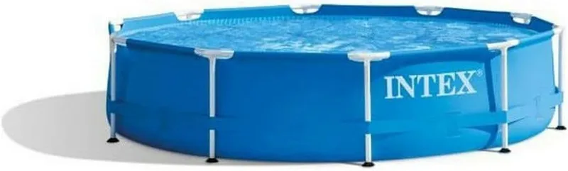 Intex ▫️ Conjunto de piscina com estrutura metálica de 3 m x 76 cm