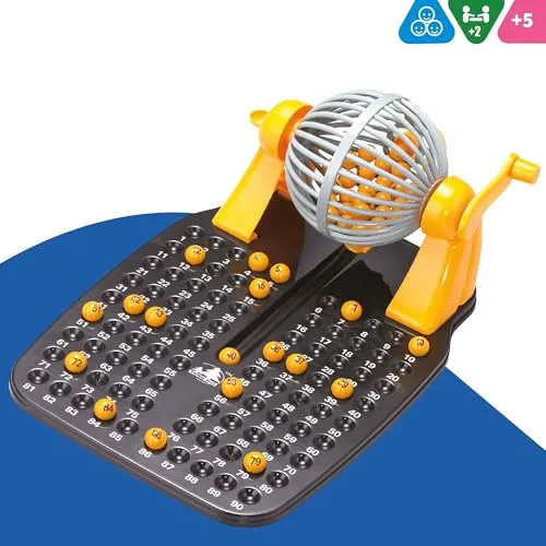 ColorBaby ▫️ 43313 - Jogo de bingo, Jogos de mesa para crianças, 90 bolas e 24 cartões, Dimensões: 17 x 24 x 12 cm, para 2 jogadores, a partir dos 5 anos 2