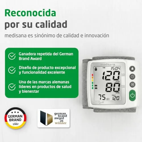 Medisana ▫️ BW 315, tensiómetro de pulso, medidor de pressão arterial 6