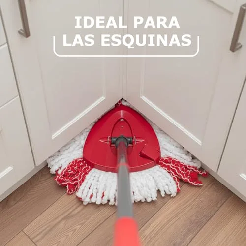 Vileda ▫️ Turbo - Recambio Original para esfregona, embalagem de 2, pavimentos duros 4
