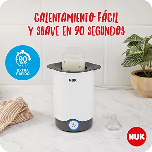 NUK ▫️ Thermo Express – aquecedor de biberões | Aquece líquidos e alimentos macios com cuidado em 90 segundos | Desligamento automático | Cesto elevável para facilitar a remoção | Ficha de 2 pinos (Europa) 2