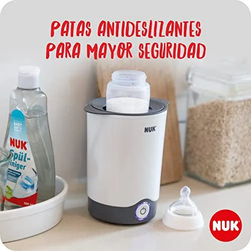 NUK ▫️ Thermo Express – aquecedor de biberões | Aquece líquidos e alimentos macios com cuidado em 90 segundos | Desligamento automático | Cesto elevável para facilitar a remoção | Ficha de 2 pinos (Europa) 6