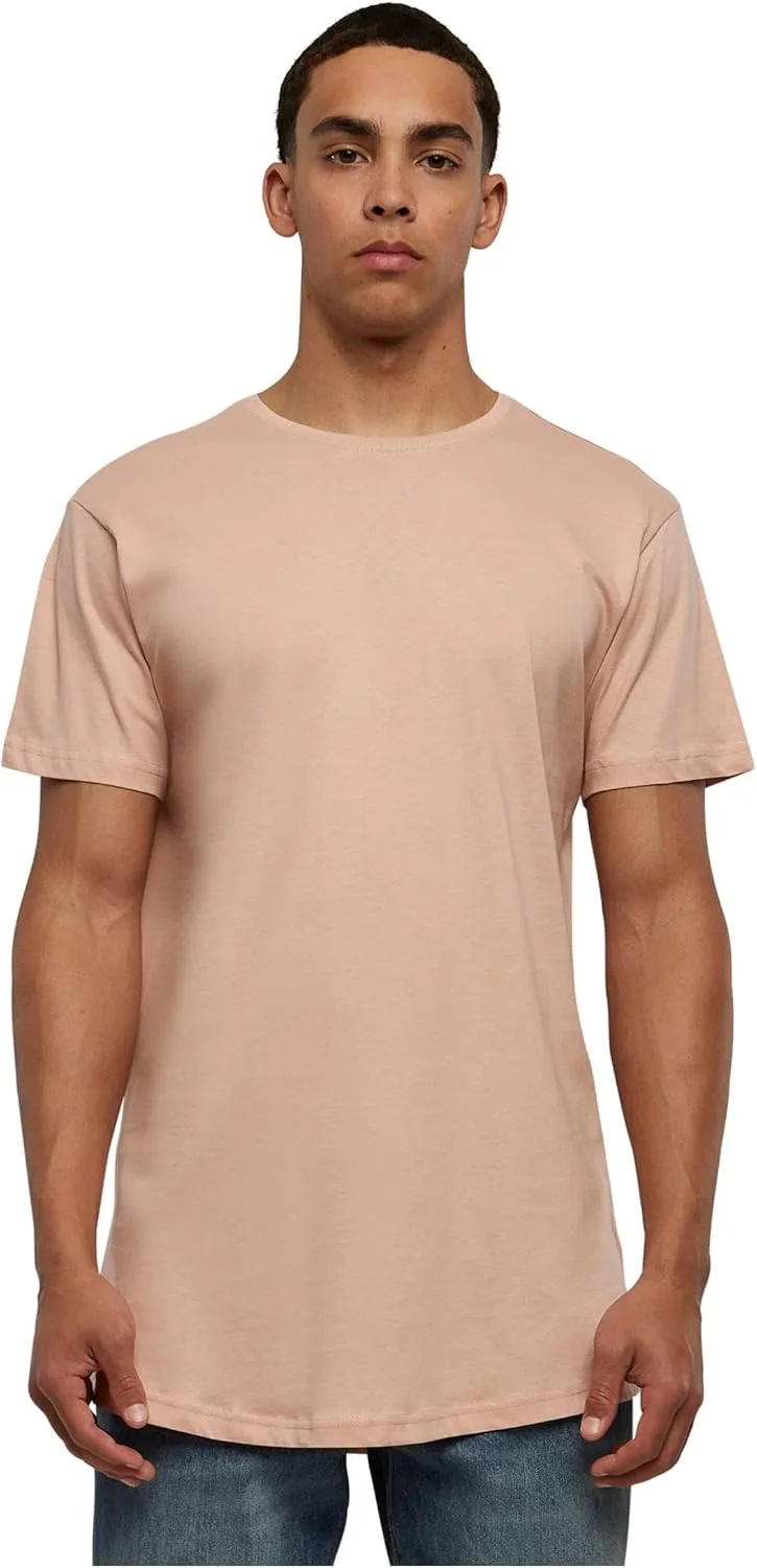 Urban Classics ▫️ Camisola comprida para homem Preto Camisola de corte regular