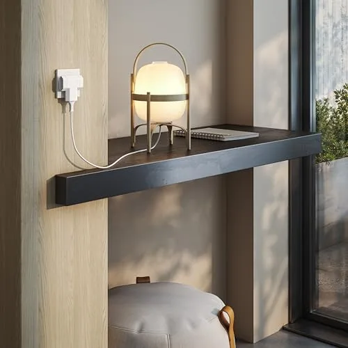 Simon ▫️ Adaptador com 3 tomadas laterais extra-plano de 10 A (250 V, 2500 W), tomada múltipla compacta para espaços reduzidos, cor branca 2