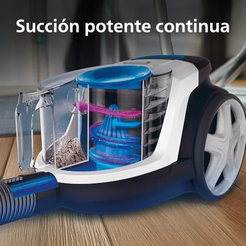 PHILIPS ▫️ Aspirador sem saco PowerPro Compact, 900 W, 1,5 L, PowerCyclone 5 4