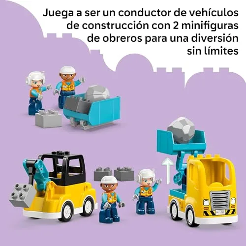LEGO ▫️ Duplo Veículos de Obra «3 em 1» 10475 6