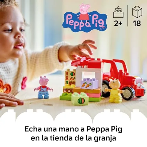 LEGO ▫️ Duplo Peppa Pig: Trator e Mercado 10468 2