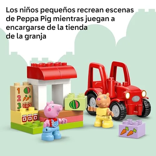 LEGO ▫️ Duplo Peppa Pig: Trator e Mercado 10468 4