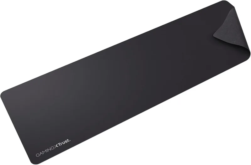 GXTrust ▫️ Tapete de rato Trust Gaming GXT 758 XXL 93 x 30 cm, tapete de rato para jogadores, tapete de rato para jogos com borracha antiderrapante, superfície com textura optimizada, tapete de rato preto