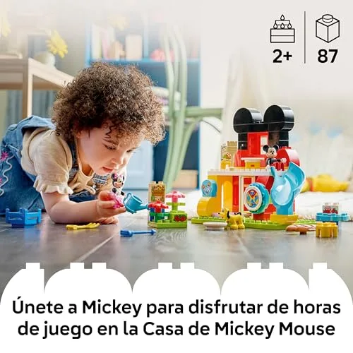 LEGO ▫️ Duplo Disney: Casa do Mickey Mouse com a Minnie e o Pluto 10465 2