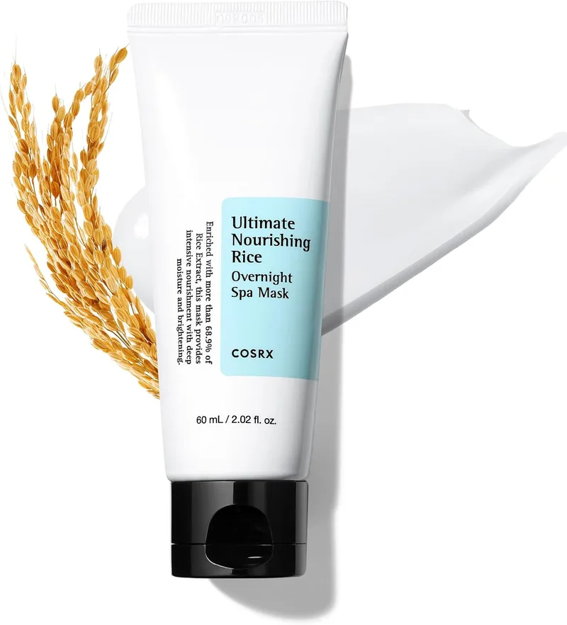 Cosrx ▫️ Ultimate Nourishing Rice Overnight Spa Mask, 60 ml